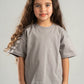 LIGHT GREY LITTLE ONES HEAVY WEIGHT OVERSIZED T-SHIRT
