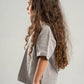 LIGHT GREY LITTLE ONES HEAVY WEIGHT OVERSIZED T-SHIRT