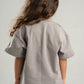 LIGHT GREY LITTLE ONES HEAVY WEIGHT OVERSIZED T-SHIRT
