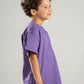 PURPLE LITTLE ONES HEAVY WEIGHT OVERSIZED T-SHIRT