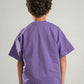 PURPLE LITTLE ONES HEAVY WEIGHT OVERSIZED T-SHIRT