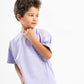 LAVENDER LITTLE ONES ORGANDY BOX-TEE
