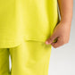 LIME GREEN LITTLE ONES SUMMER MELTON SHORT
