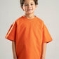 ORANGE LITTLE ONES SUMMER MELTON BOX-TEE