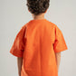 ORANGE LITTLE ONES SUMMER MELTON BOX-TEE
