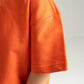 ORANGE LITTLE ONES SUMMER MELTON BOX-TEE