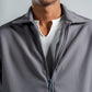 DARK GREY EVERYDAY ZIP-UP JACKET