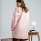 WOMEN PINK WOOL COAT