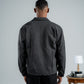 MEN GREY WOOL SHORT COAT