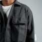 MEN GREY WOOL SHORT COAT