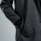 MEN GREY WOOL COAT