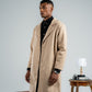 MEN BEIGE WOOL COAT
