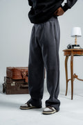 DARK GREY RELAX FIT SWEATPANTS