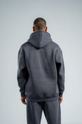 CHARCOAL GREY OVER-SIZE HOODIE