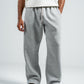 ASH GREY RELAX FIT SWEATPANTS