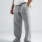 ASH GREY RELAX FIT SWEATPANTS