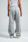 ASH GREY RELAX FIT SWEATPANTS