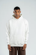OFF-WHITE OVER-SIZED HOODIE