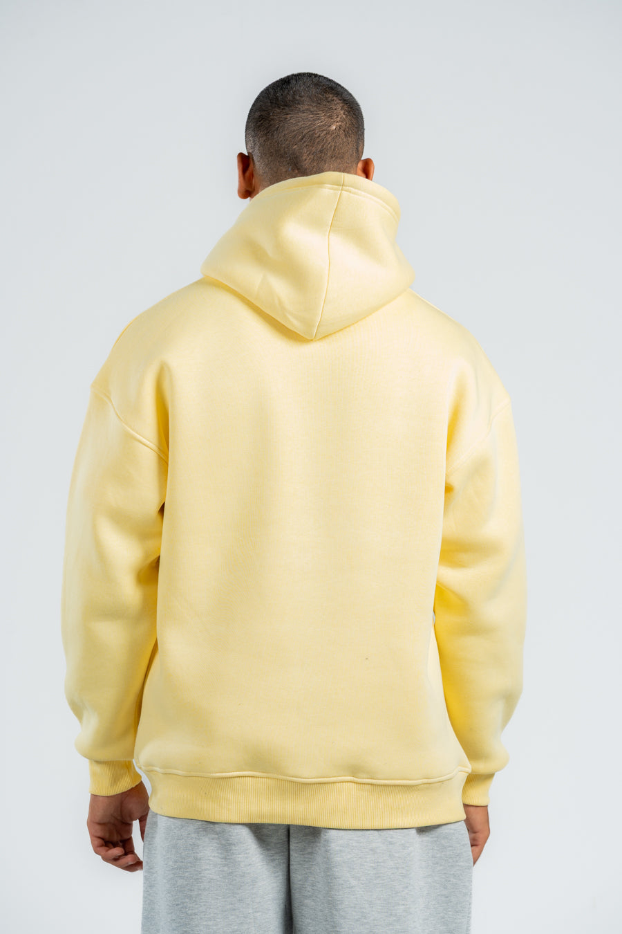 BUTTERMILK YELLOW OVER-SIZED HOODIE