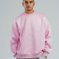 PINK BOXY-FIT CREWNECK