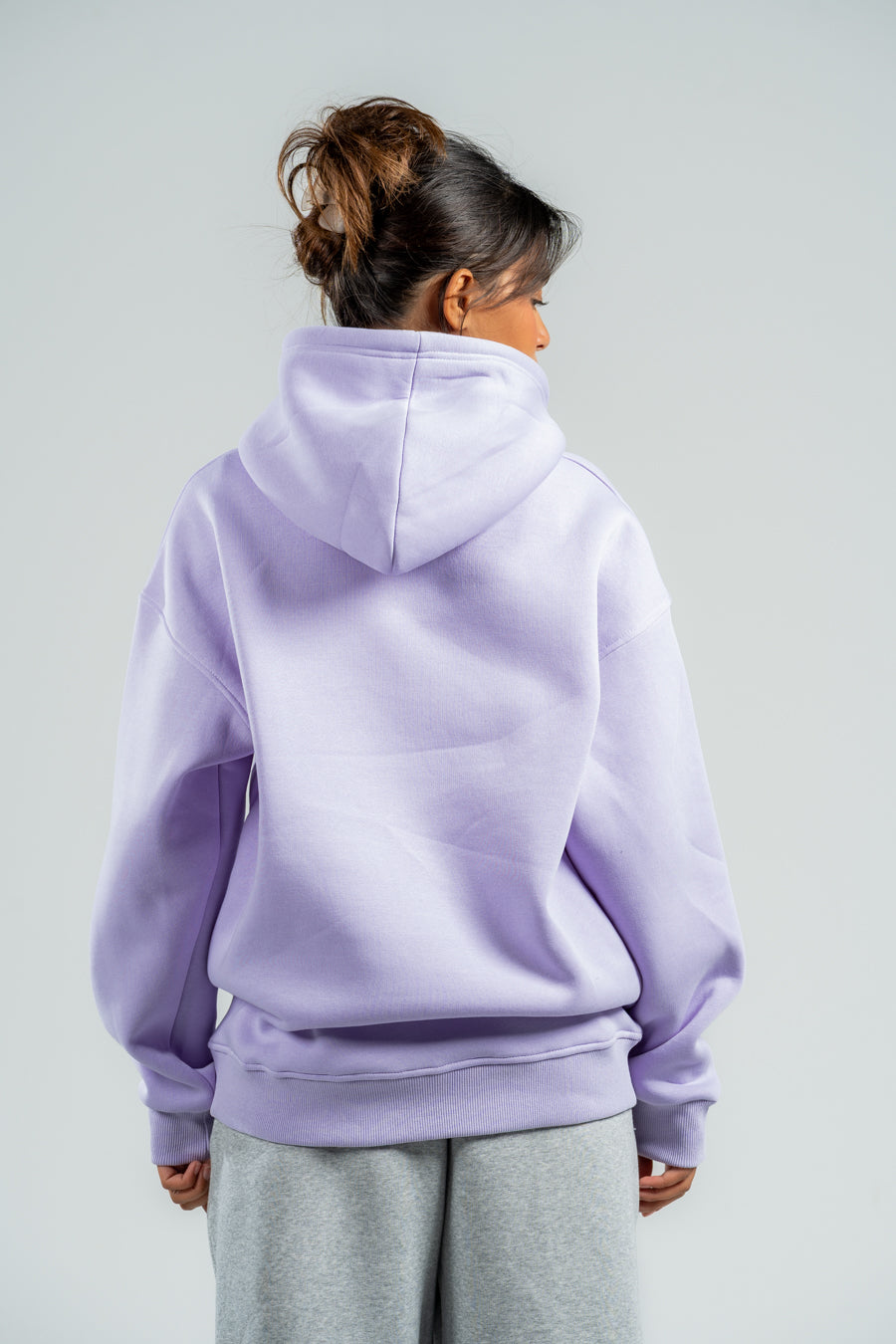 LAVENDER OVER-SIZED HOODIE