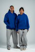 ELECTRIC BLUE OVER-SIZED HOODIE