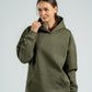 KHAKI GREEN OVER-SIZED HOODIE
