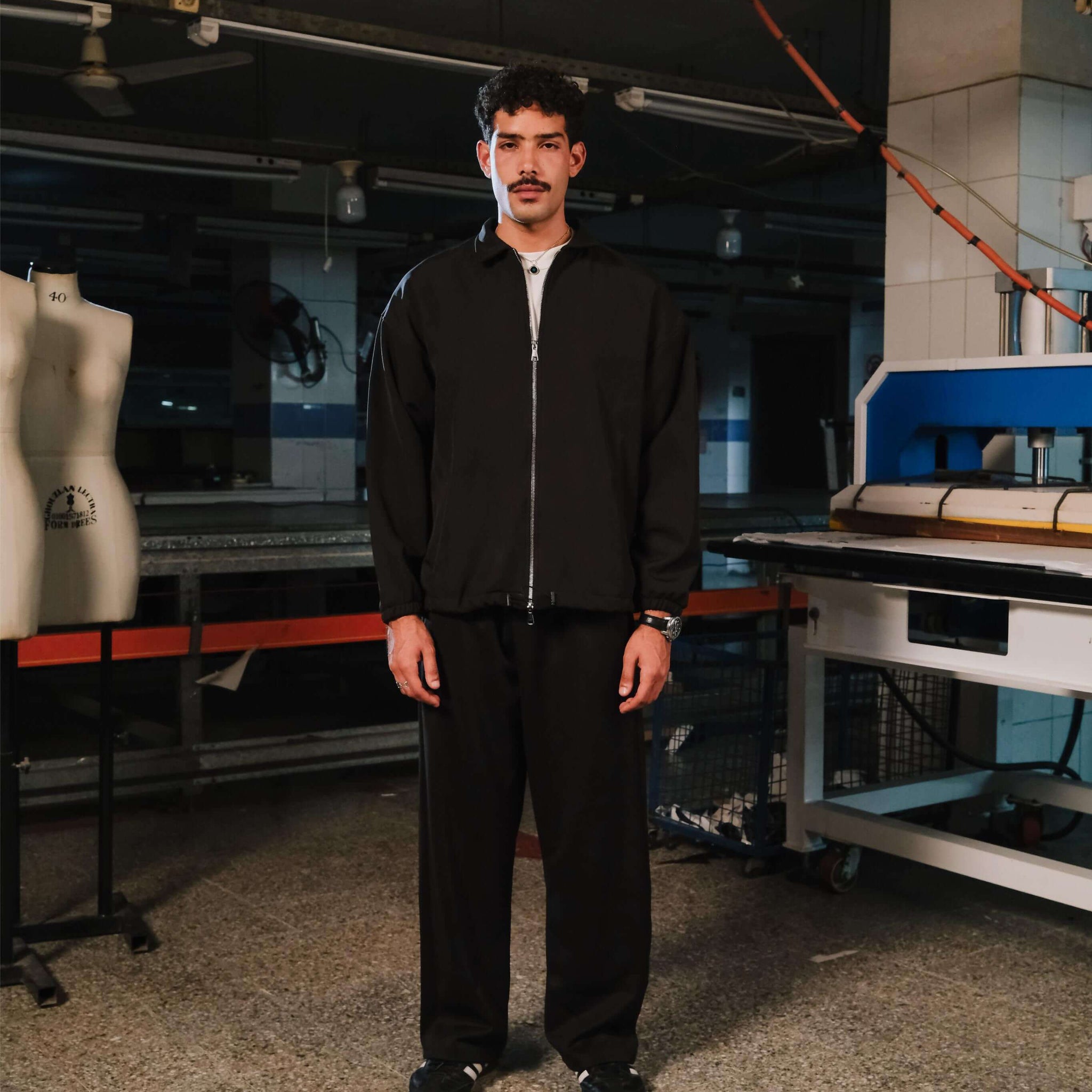 BLACK COLLIDE TRACKSUIT