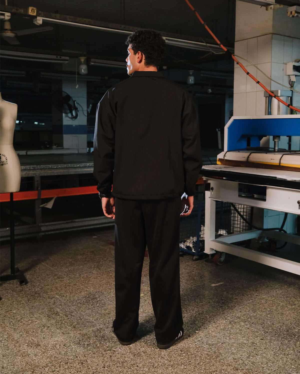 BLACK COLLIDE TRACKSUIT