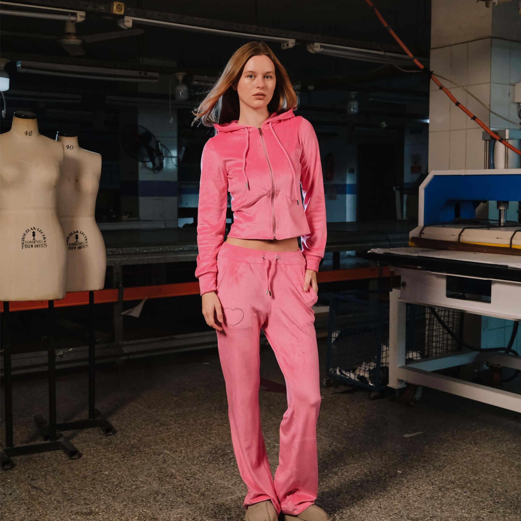 PINK VELVET GLOW SET