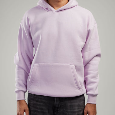 LAVENDER OVER-SIZED HOODIE