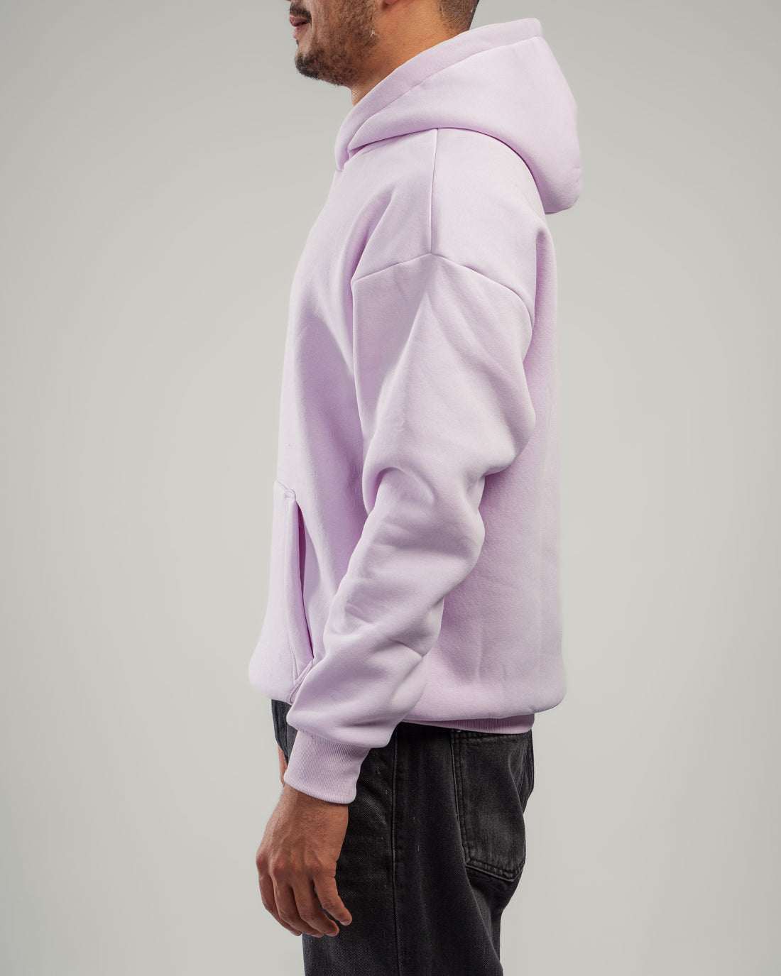 LAVENDER OVER-SIZED HOODIE