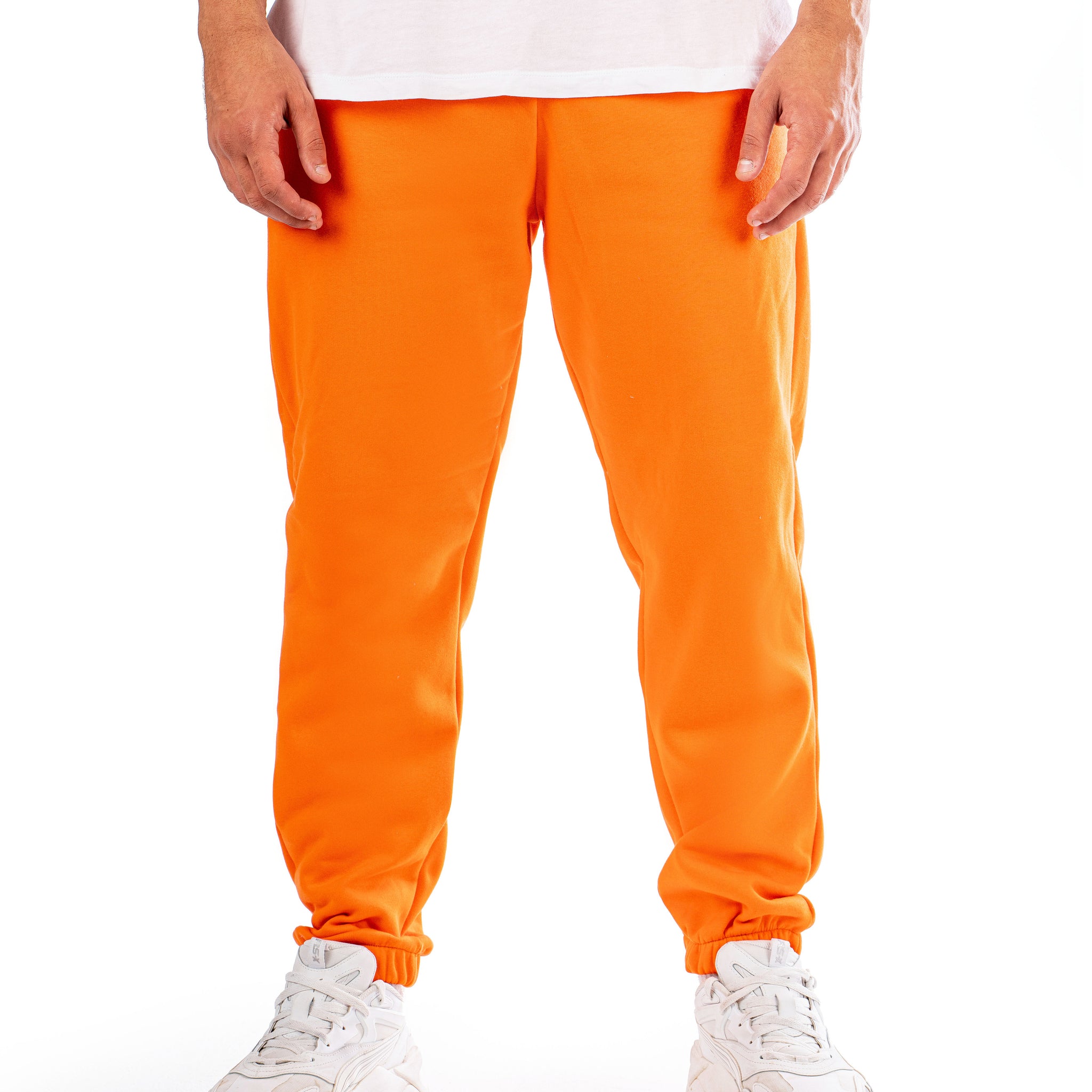 PAPAYA ORANGE LOOSE-FIT SWEATPANTS