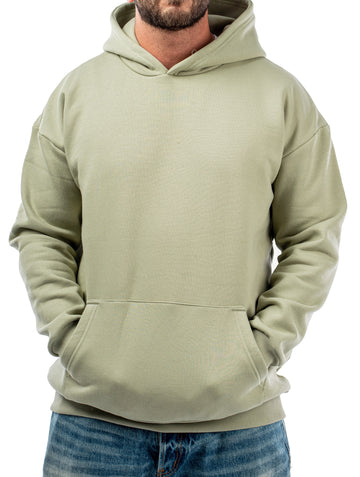 PISTACHIO LOOSE-FIT HOODIE