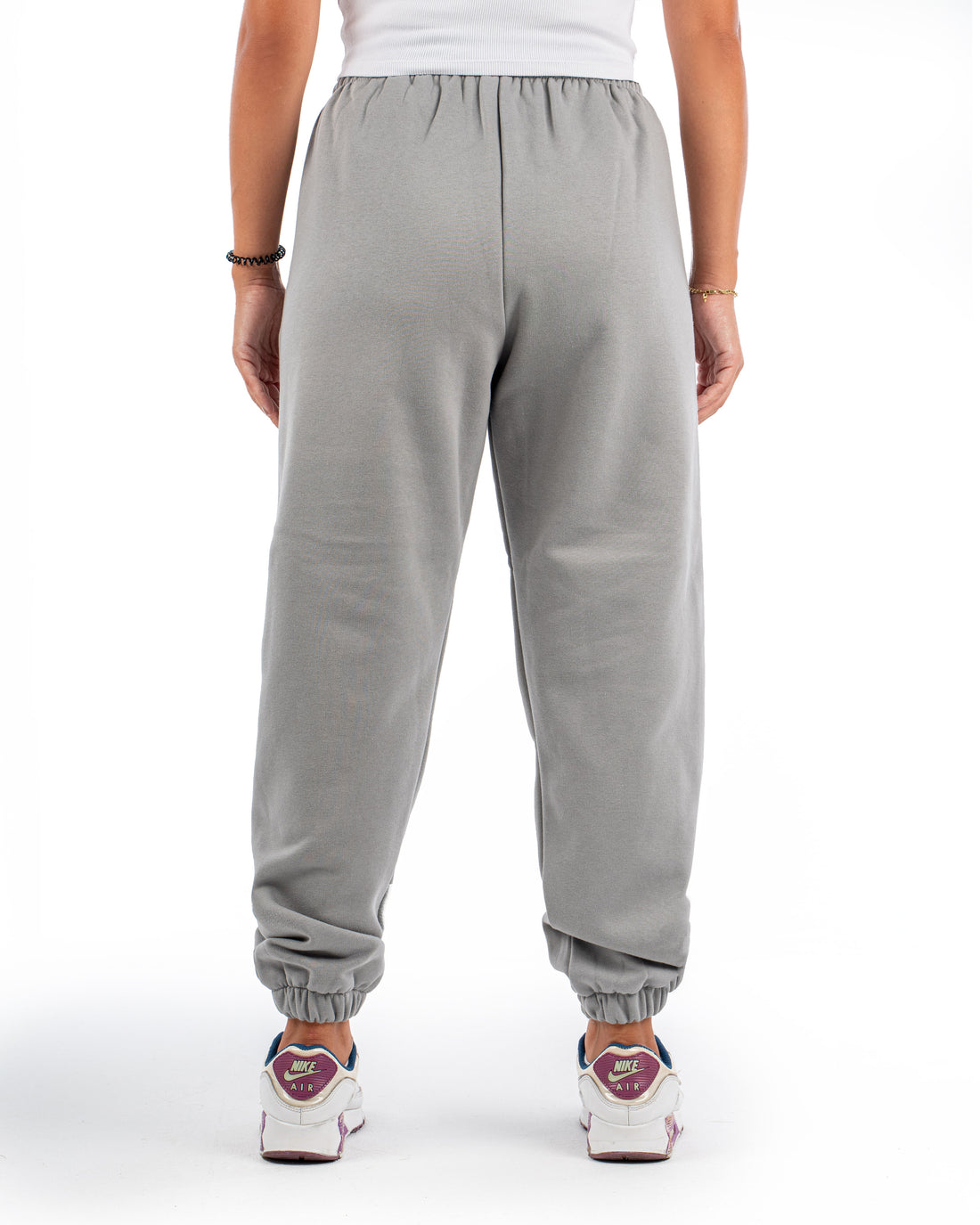 GREY LOOSE-FIT SWEATPANTS