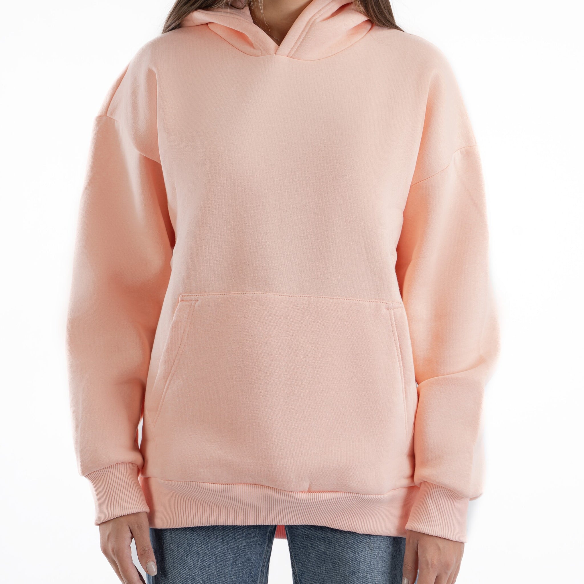 SIMON PINK OVER-SIZED HOODIE