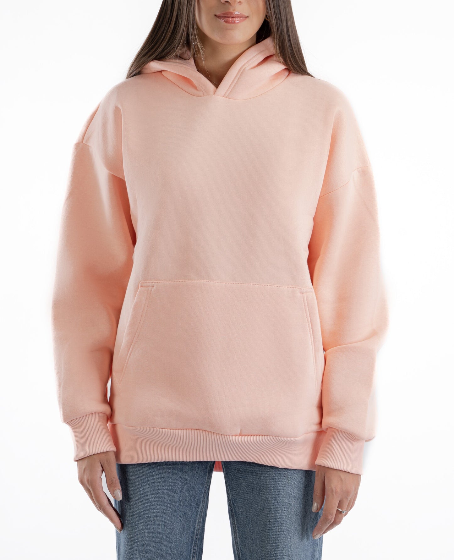 SIMON PINK OVER-SIZED HOODIE