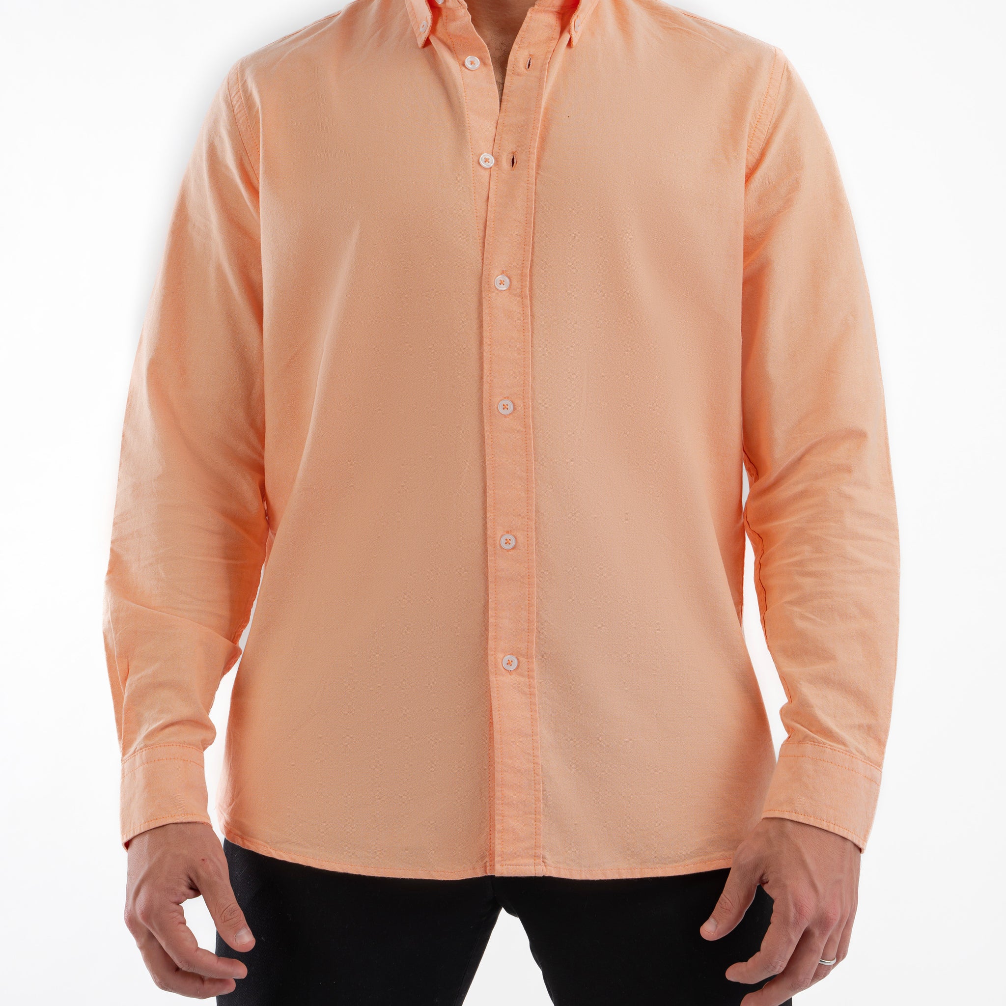 PEACH OXFORD SHIRT