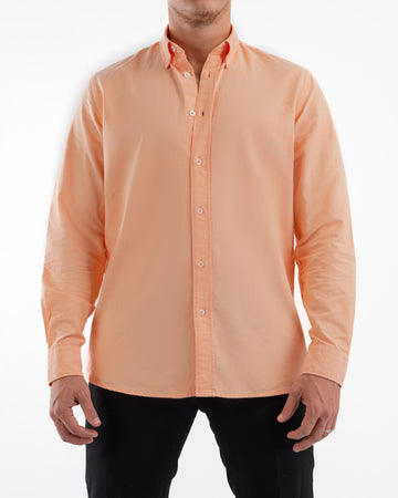 PEACH OXFORD SHIRT