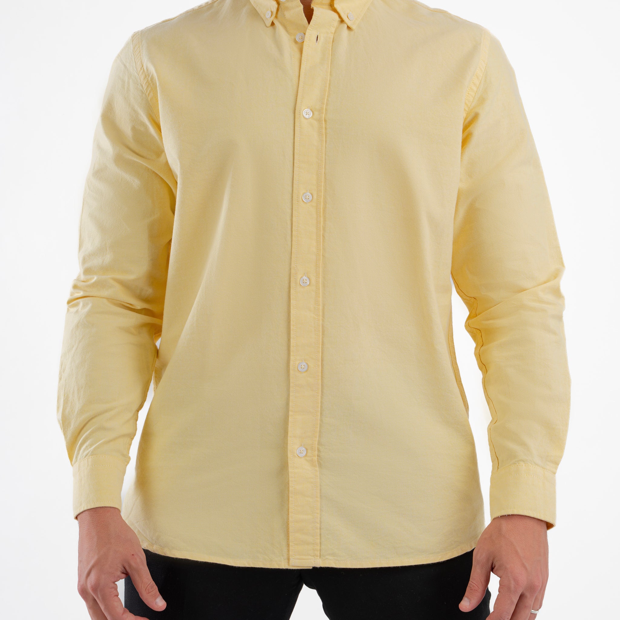 YELLOW OXFORD SHIRT