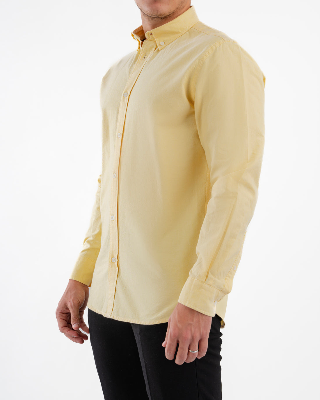 YELLOW OXFORD SHIRT