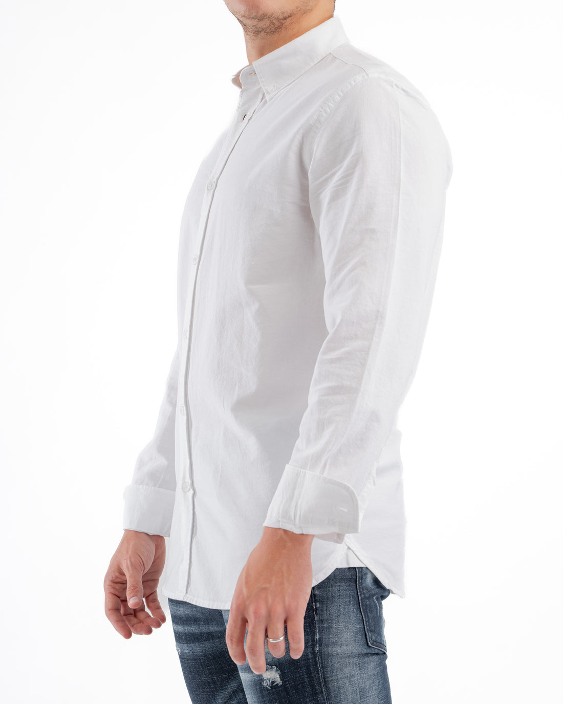 WHITE OXFORD SHIRT