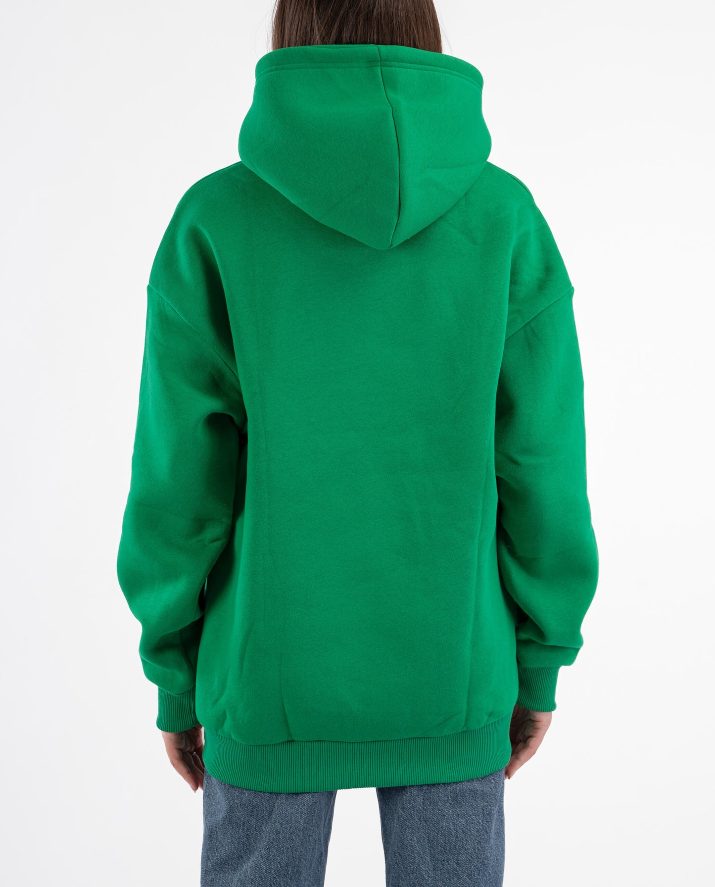 GREEN OVER-SIZED HOODIE