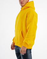 YELLOW OVER-SIZED HOODIE