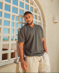 KNIT POLO DOTTED 07