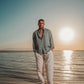 OLIVE LINEN SHIRT