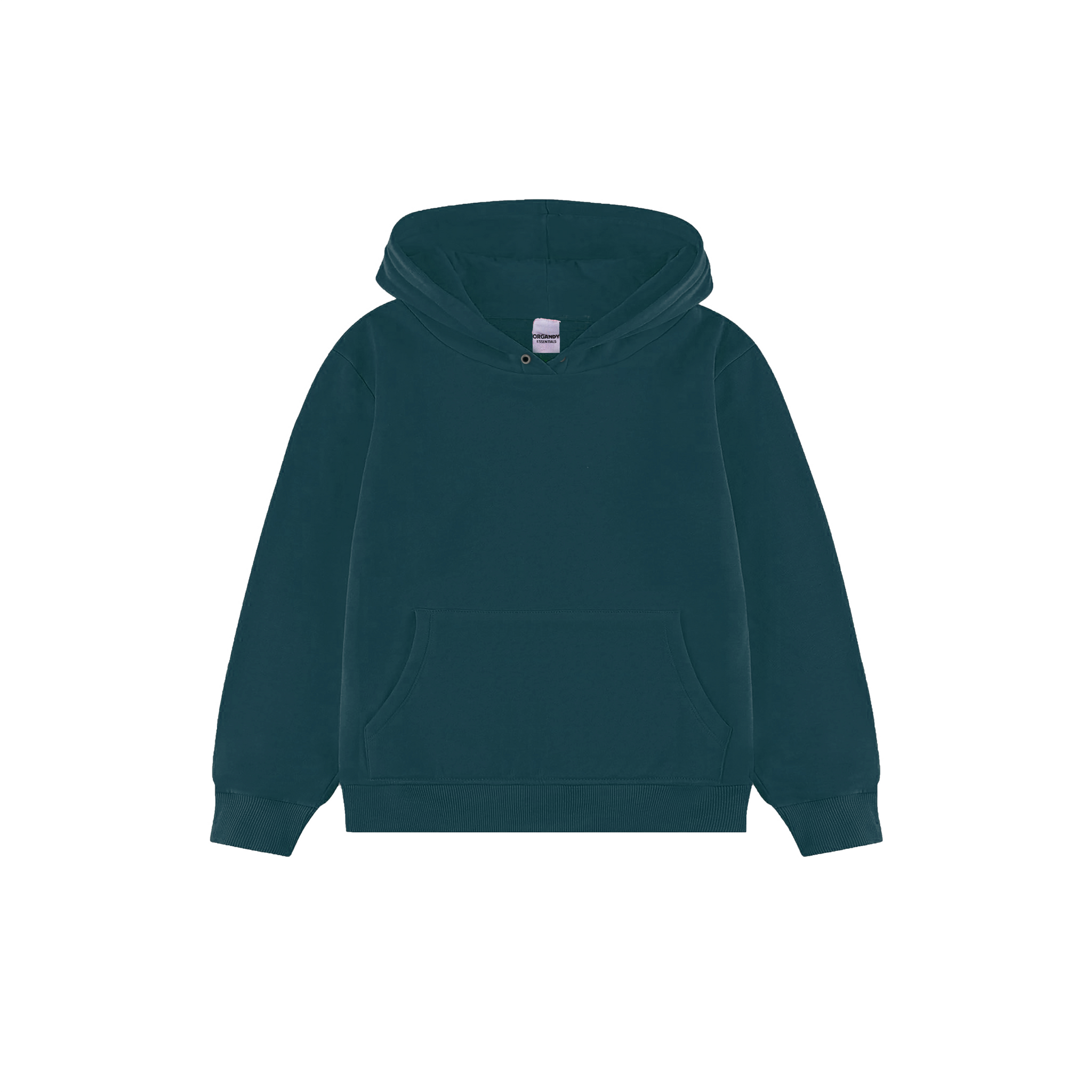 DARK GREEN LITTLE ONES OVER-SIZED HOODIE