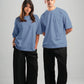 LIGHT NAVY OVERSIZED T-SHIRT