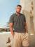 WAVY TEXTURE KNIT POLO 03