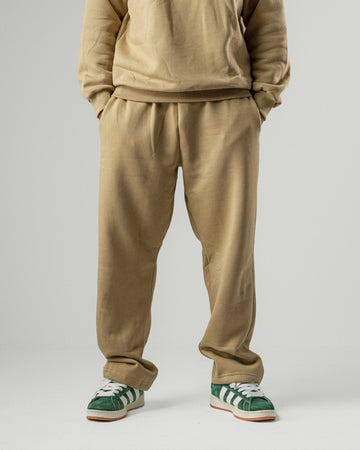 TAWNY BROWN STRAIGHT SWEATPANTS